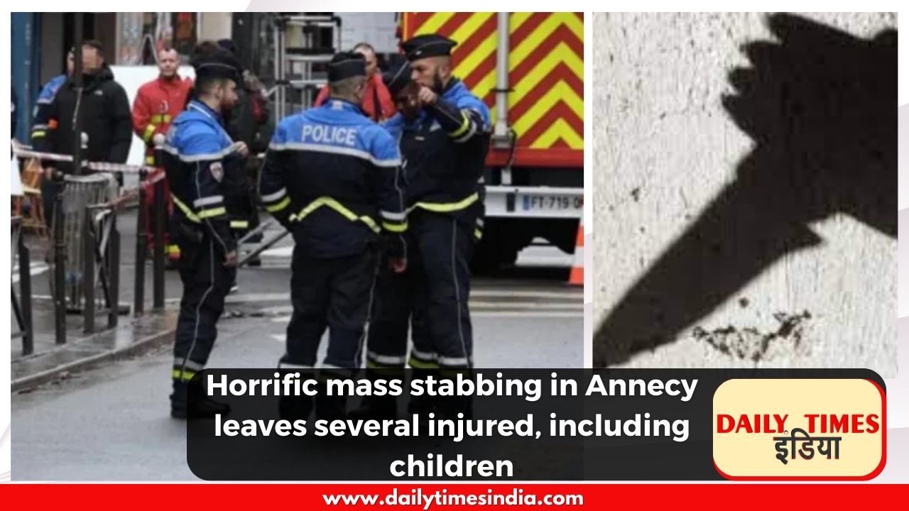 Horrific mass stabbing in Annecy leaves several injured, including children