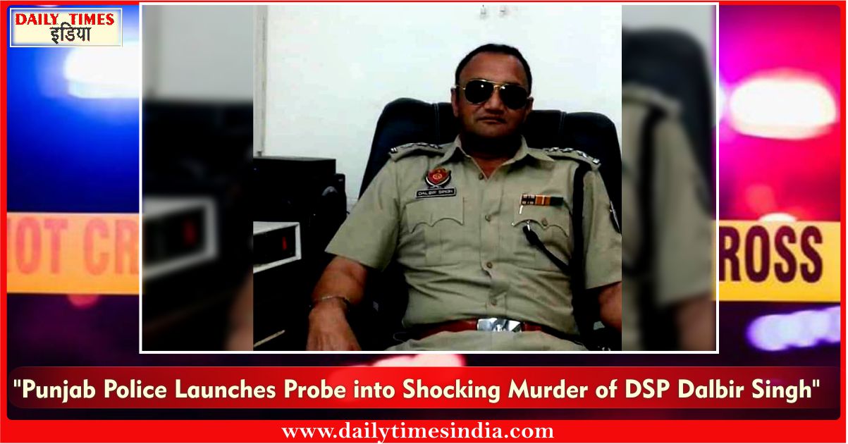 Arjuna awardee DSP Dalbir Singh found dead on New Year’s Eve in Jalandhar”